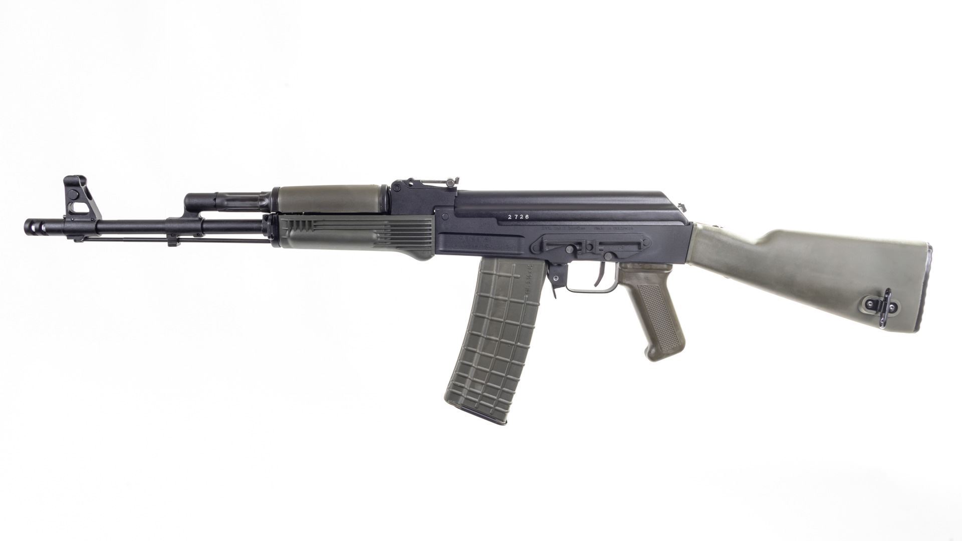 Arsenal SAM5 5.56x45mm Semi-Auto Milled Receiver AK47 Rifle OD Green 30rd 5 Arsenal SAM5 5.56x45mm Semi-Auto Milled Receiver AK47 Rifle OD Green 30rd - Image 3