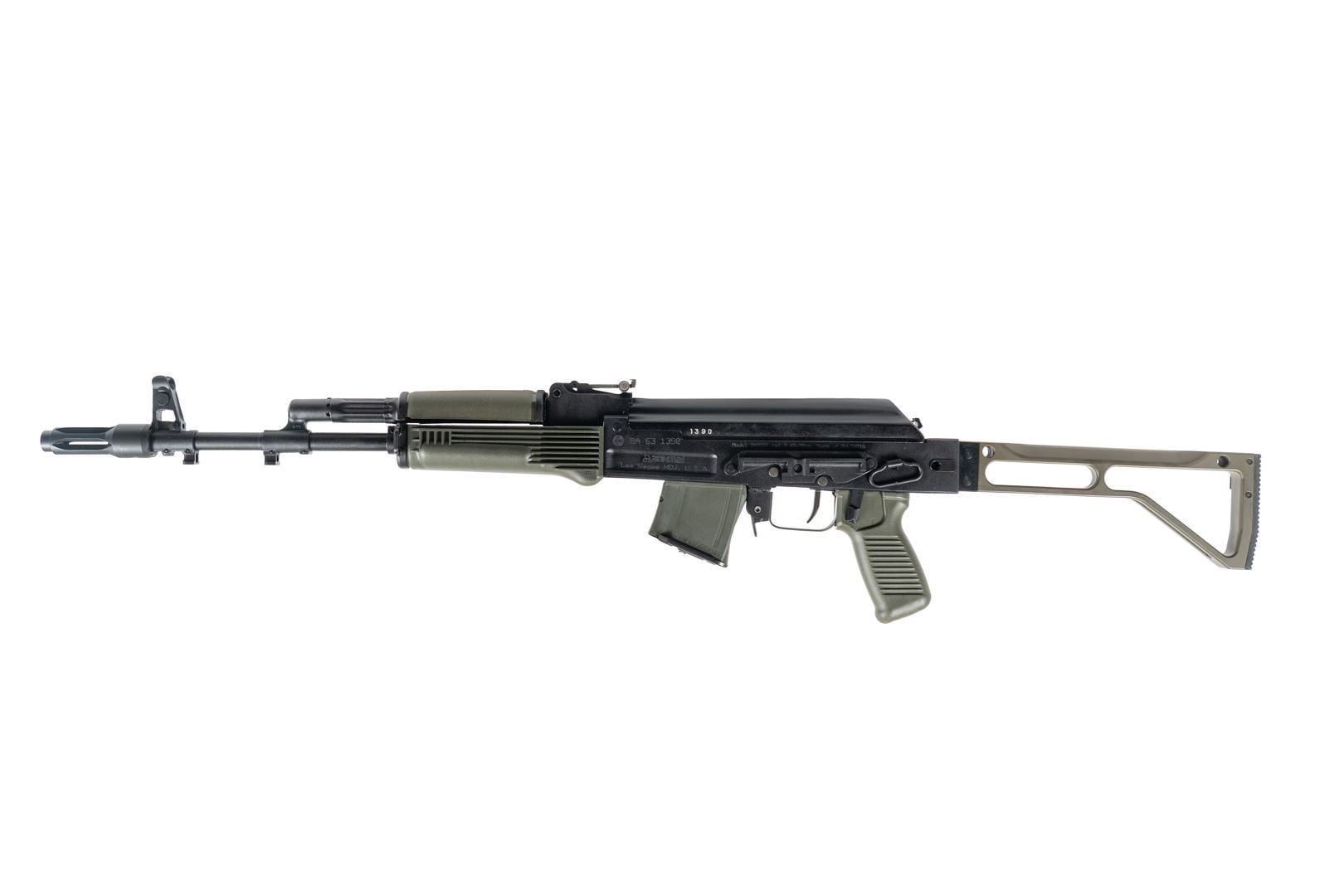 Arsenal SAM7SF 7.62x39mm Semi-Auto AK-47 Rifle with Aluminum Side Folding Stock and Arsenal Hard Case OD Green 4 Arsenal SAM7SF 7.62x39mm Semi-Auto AK-47 Rifle with Aluminum Side Folding Stock and Arsenal Hard Case OD Green - Image 2