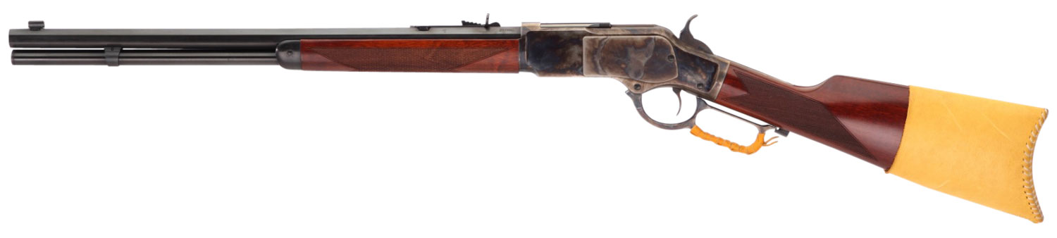Taylors & Company 550239COM 1873 Comanchero 357 Mag Caliber with 10+1 Capacity, 18" Blued Barrel, Color Case Hardened Metal Finish & Walnut Straight Stock Right Hand (Full Size) 3 Taylors & Company 550239COM 1873 Comanchero 357 Mag Caliber with 10+1 Capacity, 18" Blued Barrel, Color Case Hardened Metal Finish & Walnut Straight Stock Right Hand (Full Size)