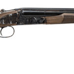 CZ-USA 06417 Sharp-Tail Coach 12 Gauge 3" 2rd 20" Black Hard Chrome Side-by-Side Barrel, Color Case Hardened Metal Finish, Turkish Walnut Stock Includes Fixed Chokes 2 102832