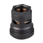 SilencerCo AC2447 3-Lug Mount 9mm Luger Steel Black 1 104649
