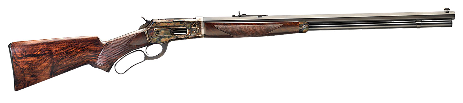 Davide Pedersoli 010S738457 1886 Sporting Full Size 45-70 Gov 8+1 26" Blued Octagon Steel Barrel, Blued Steel Receiver, Walnut Fixed Stock, Right Hand 3 Davide Pedersoli 010S738457 1886 Sporting Full Size 45-70 Gov 8+1 26" Blued Octagon Steel Barrel, Blued Steel Receiver, Walnut Fixed Stock, Right Hand