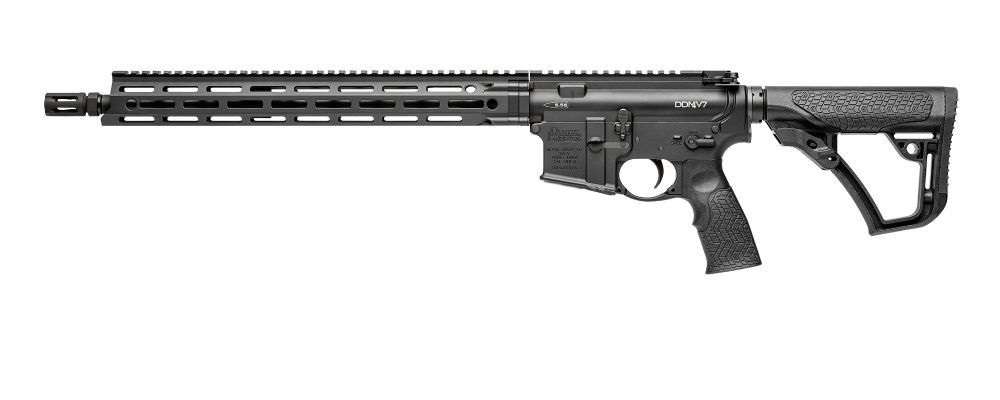 DANIEL DEFENSE DDM4V7 5.56 RIFLE 16" MOD RAIL, BLACK NO MAG 3 DANIEL DEFENSE DDM4V7 5.56 RIFLE 16" MOD RAIL, BLACK NO MAG