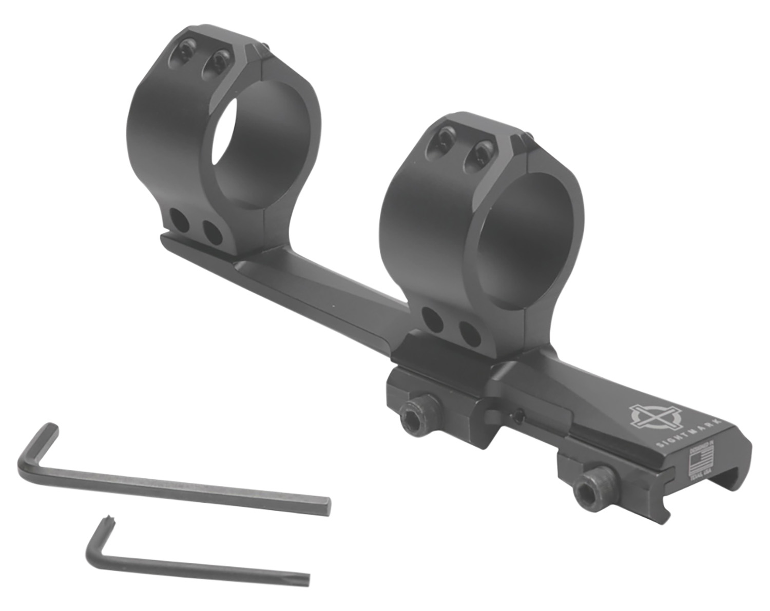 Sightmark SM34020 Tactical Scope Mount/Ring Combo Matte Black Aluminum, Cantilever 30mm Tube QD Picatinny Rail Mount, 20 MOA 3 Sightmark SM34020 Tactical Scope Mount/Ring Combo Matte Black Aluminum, Cantilever 30mm Tube QD Picatinny Rail Mount, 20 MOA