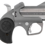 Bond Arms BARN Roughneck 38 Special/357 Mag 2 Shot 2.50" Rough Matte Stainless Steel Barrel & Frame, Black Rubber Grips 2 115401