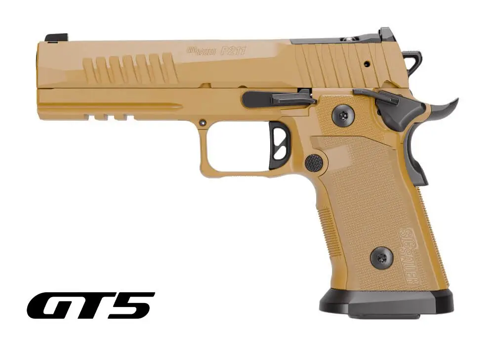 SIG SAUER P211-GT5 COYOTE 9MM PISTOL 5" COY TAN 2-21RD, 1-17RDRD MAGS 5 SIG SAUER P211-GT5 COYOTE 9MM PISTOL 5" COY TAN 2-21RD, 1-17RDRD MAGS - Image 3