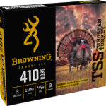 Browning Ammo B193924139 TSS Tungsten Turkey 410Gauge 3" 13/16oz Tungsten 9Shot 5 Per Box/20 Case 1 117672