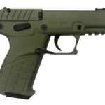 Kel-Tec P17BGRN P17 Compact Frame 22 LR 16+1 3.80" Black Steel Threaded Barrel, OD Green Serrated Slide, OD Green w/Black Controls Polymer Frame w/Picatinny Rail, OD Green Textured Grip, Ambidextrous 1 117887