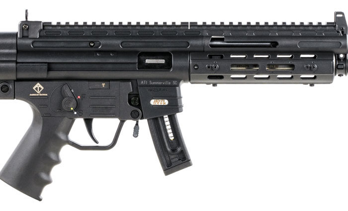 GSG GERGGSG1610ML GSG-16  Full Size 22 LR 10+1 16.25" Black Black Polymer Receiver Black Collapsible w/Storage Compartment Stock Right Hand