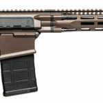 Daniel Defense 0215820057047 DD5 V4 Gen II 6.5 Creedmoor 18" 20+1 Mil-Spec Brown Cerakote Black 6 Position w/SoftTouch Overmolding Stock MLOK 1 119628