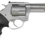 Charter Arms 79942 Pitbull Large 9mm Luger 5 Shot 4.20" Matte Stainless Steel Barrel, Cylinder & Frame w/Black Finger Grooved Rubber Grip 2 119798