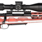 Howa HFLG65C16 M1500 APC Chassis Gen2 6.5 Creedmoor 10+1 16.25" Barrel, American Flag Cerakote Receiver, American Flag 6 Position Luth-AR MBA-4 with Aluminum Chassis Stock, Black Polymer Grip 1 123215