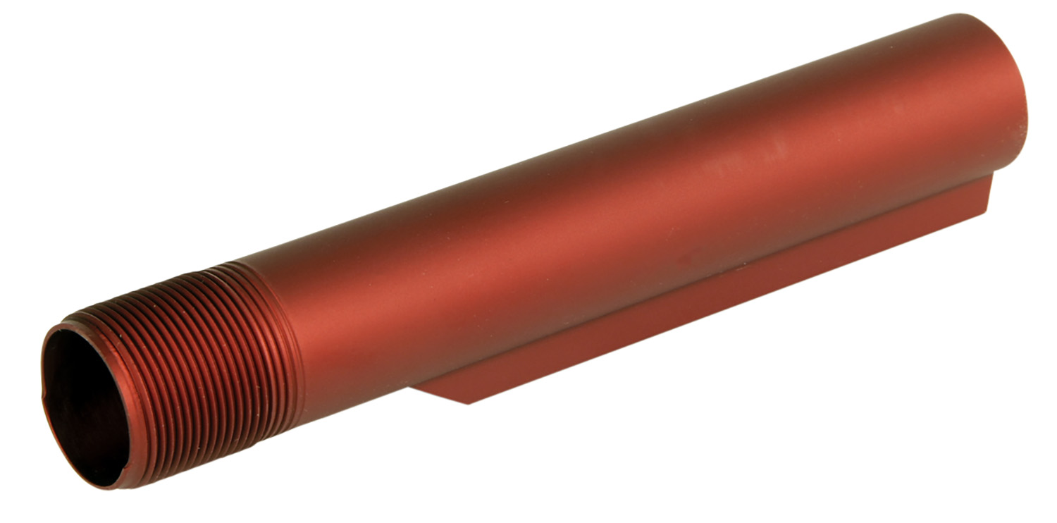 LBE Unlimited MBUF002RED Mil-Spec Buffer Tube 6 Position AR-15 Red 3 LBE Unlimited MBUF002RED Mil-Spec Buffer Tube 6 Position AR-15 Red