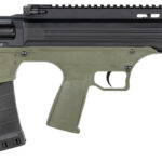 ATI ATIG12BDG Bulldog 12 Gauge Semi-Auto 3" 5+1 18.50" Black Steel Barrel, Black Aluminum Receiver, Picatinny Rail, Green Fixed Bullpup Stoc & Grip 2 132094
