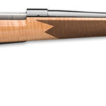 Winchester Repeating Arms 535218299 Model 70 Super Grade 6.8 Western Caliber with 3+1 Capacity, 24" Barrel, Polished Blued Metal Finish, Gloss AAA Maple Stock & No Sights Right Hand (Full Size) 1 135276