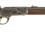 Cimarron CA2011G35 1873 Saddle Full Size 45 Colt (Long Colt) 10+1 18" Blued Octagon Barrel, Color Case Hardened Stainless Steel Receiver, Walnut Checkered Stock, Right Hand 1 142129