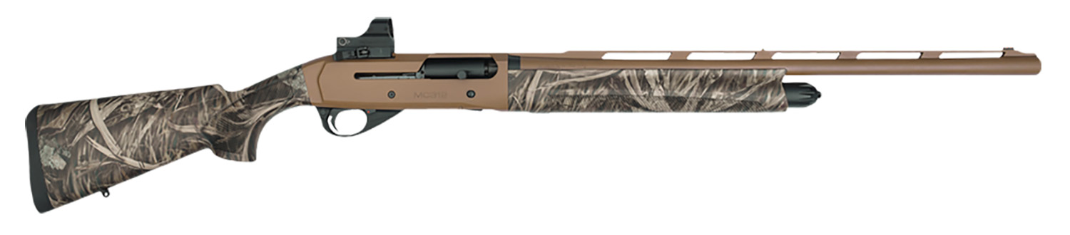 Girsan 390155 MC312 Gobbler 12 Gauge with 24" Barrel, 3.5" Chamber, 5+1 Capacity, Bronze Cerakote Metal Finish & Camo Synthetic Stock Right Hand (Full Size) Includes Red Dot 3 Girsan 390155 MC312 Gobbler 12 Gauge with 24" Barrel, 3.5" Chamber, 5+1 Capacity, Bronze Cerakote Metal Finish & Camo Synthetic Stock Right Hand (Full Size) Includes Red Dot