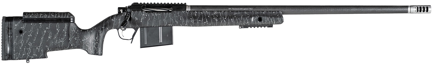 Christensen Arms 8010400300 BA Tactical Long Range 338 Lapua Mag 3+1 27" Carbon Fiber Barrel, Black Nitride Finish, Black with Gray Webbing Stock 3 Christensen Arms 8010400300 BA Tactical Long Range 338 Lapua Mag 3+1 27" Carbon Fiber Barrel, Black Nitride Finish, Black with Gray Webbing Stock