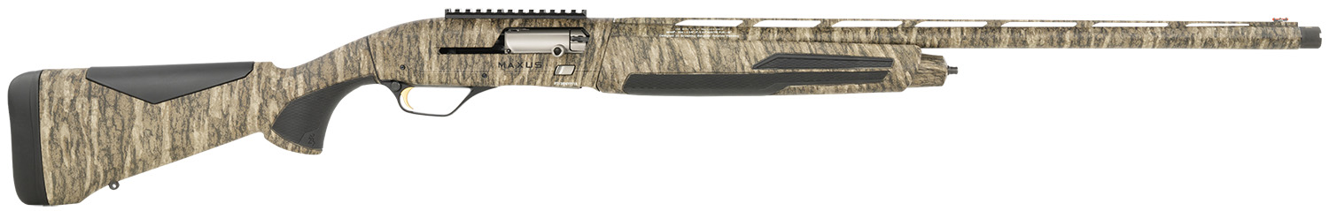 Browning 011748205 Maxus II All-Purpose Hunter 12 Gauge 3.5" 4+1 (2.75") 26" Barrel, Mossy Oak Bottomland, Synthetic Stock with SoftFlex Cheek Pad, HiViz Magnetic Combo Sight, 4 Chokes Included 3 Browning 011748205 Maxus II All-Purpose Hunter 12 Gauge 3.5" 4+1 (2.75") 26" Barrel, Mossy Oak Bottomland, Synthetic Stock with SoftFlex Cheek Pad, HiViz Magnetic Combo Sight, 4 Chokes Included
