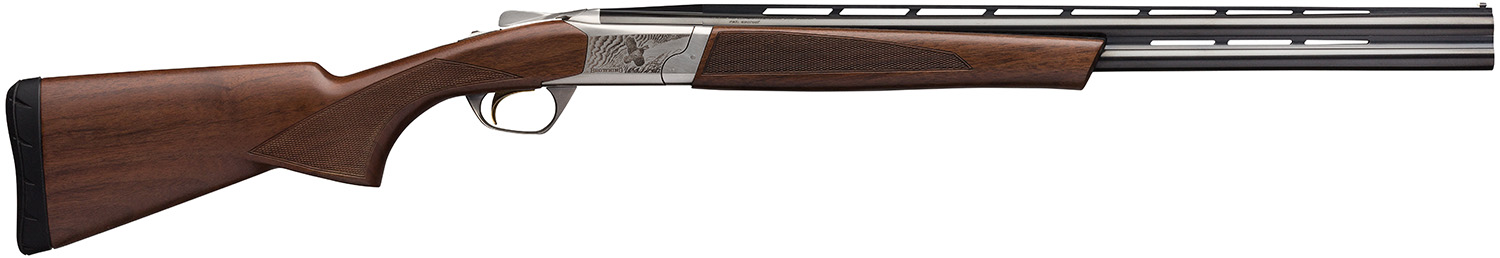 Browning 018701606 Cynergy Micro Midas 12 Gauge 3" 2rd 24" Satin Blued Barrel, Game Scene Engraved Silver Nitride Rec, Grade I/II Satin Walnut Stock 3 Browning 018701606 Cynergy Micro Midas 12 Gauge 3" 2rd 24" Satin Blued Barrel, Game Scene Engraved Silver Nitride Rec, Grade I/II Satin Walnut Stock