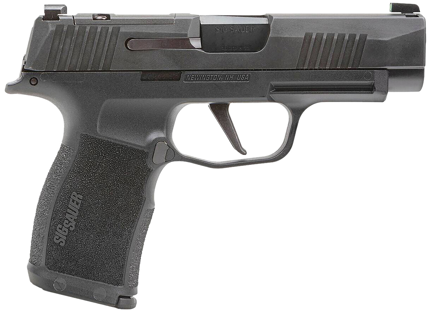 Sig Sauer 365XL9BXR3P10 P365XL  9mm Luger 10+1 3.70" Black Barrel, Black Nitron Optic Ready/Serrated SS Slide, Black SS Frame w/Beavertail &  Black Polymer Grips