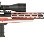 Howa HCRA73107USKMDT M1500 APC Chassis 308 Win 10+1 (3 Mags) 24" HB, American Flag Cerakote, Luth-AR MBA-4 Stock with Aluminum Chassis, 4-16x50 Scope, Bipod & 2 Grips 2 152977