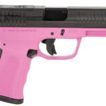 FMK FMKG49PK G3 9mm Luger 14+1 4" Stainless Steel Barrel, Black Optic Cut/Serrated Carbon Steel Slide, Pink Polymer Frame w/Picatinny Rail, Black Backstrap Grip 1 153238