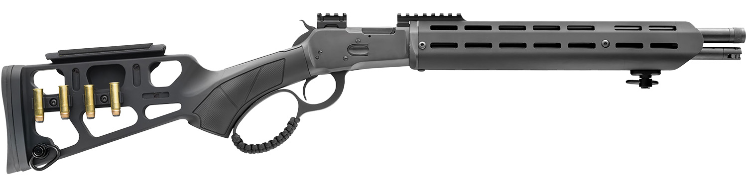 Chiappa Firearms 920434 Wildlands Takedown 92 44 Mag 9+1 16.50" Blued Steel Threaded Barrel, Blued Picatinny Rail Steel Receiver, M-LOK Handguard, Skeletonized Black Synthetic Stock w/Adjustable Comb 3 Chiappa Firearms 920434 Wildlands Takedown 92 44 Mag 9+1 16.50" Blued Steel Threaded Barrel, Blued Picatinny Rail Steel Receiver, M-LOK Handguard, Skeletonized Black Synthetic Stock w/Adjustable Comb