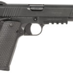 Girsan 392060 MC1911 S Untouchable Full Size 45 ACP 8+1 5" Black Steel Barrel, Black Serrated Steel Slide & Frame w/Beavertail & Picatinny Rail, Black Polymer Grip 1 160996
