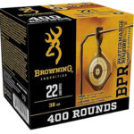 Browning Ammo B194122401 22LR 36gr Plated Hollow Point 400 Per Box/4 Case 1 163422
