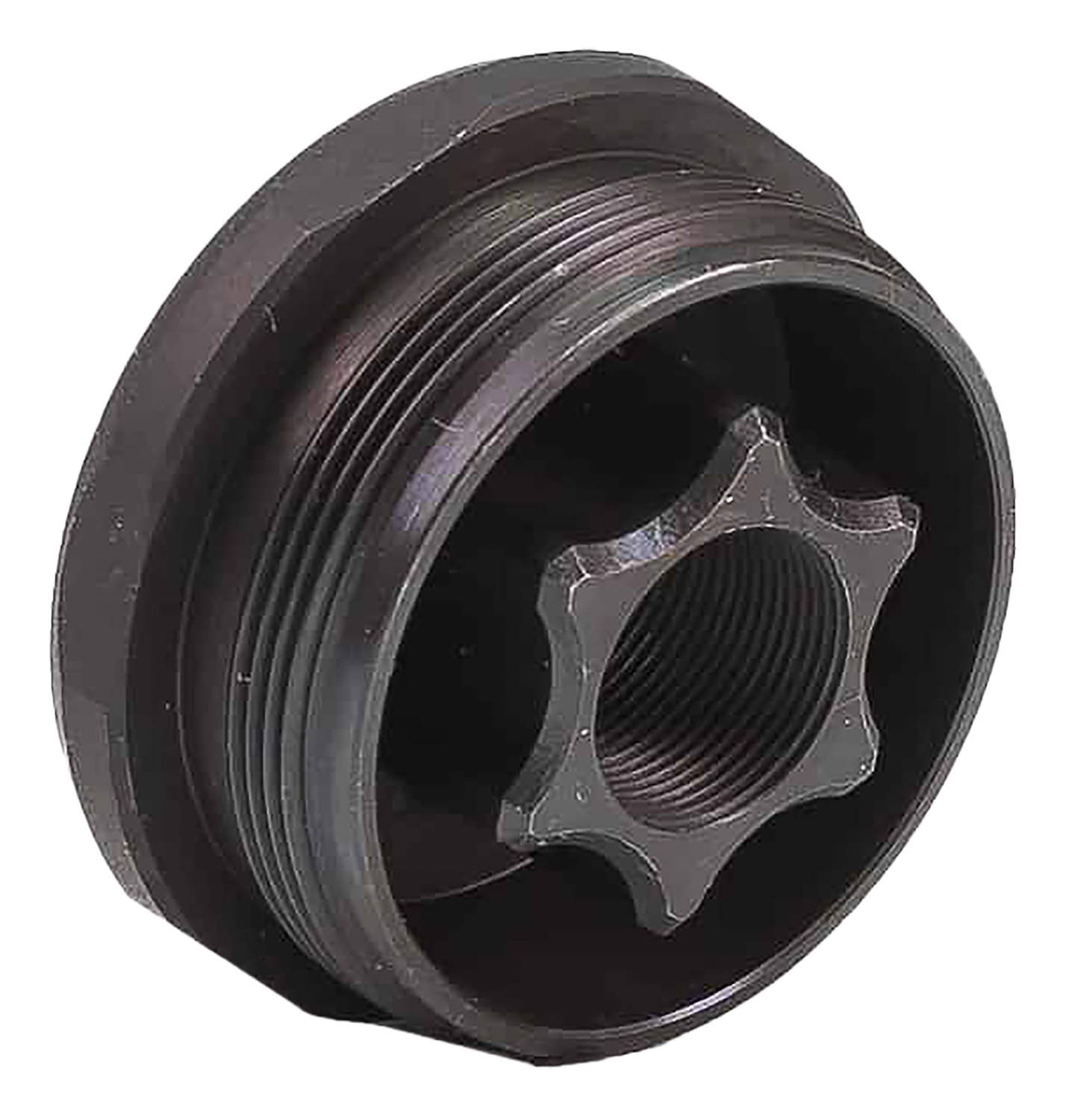 Jk Armament JK155HDM1236 HD Thread Mount Fits 1/2"x36 Stainless Steel Cerakote Black 3 Jk Armament JK155HDM1236 HD Thread Mount Fits 1/2"x36 Stainless Steel Cerakote Black