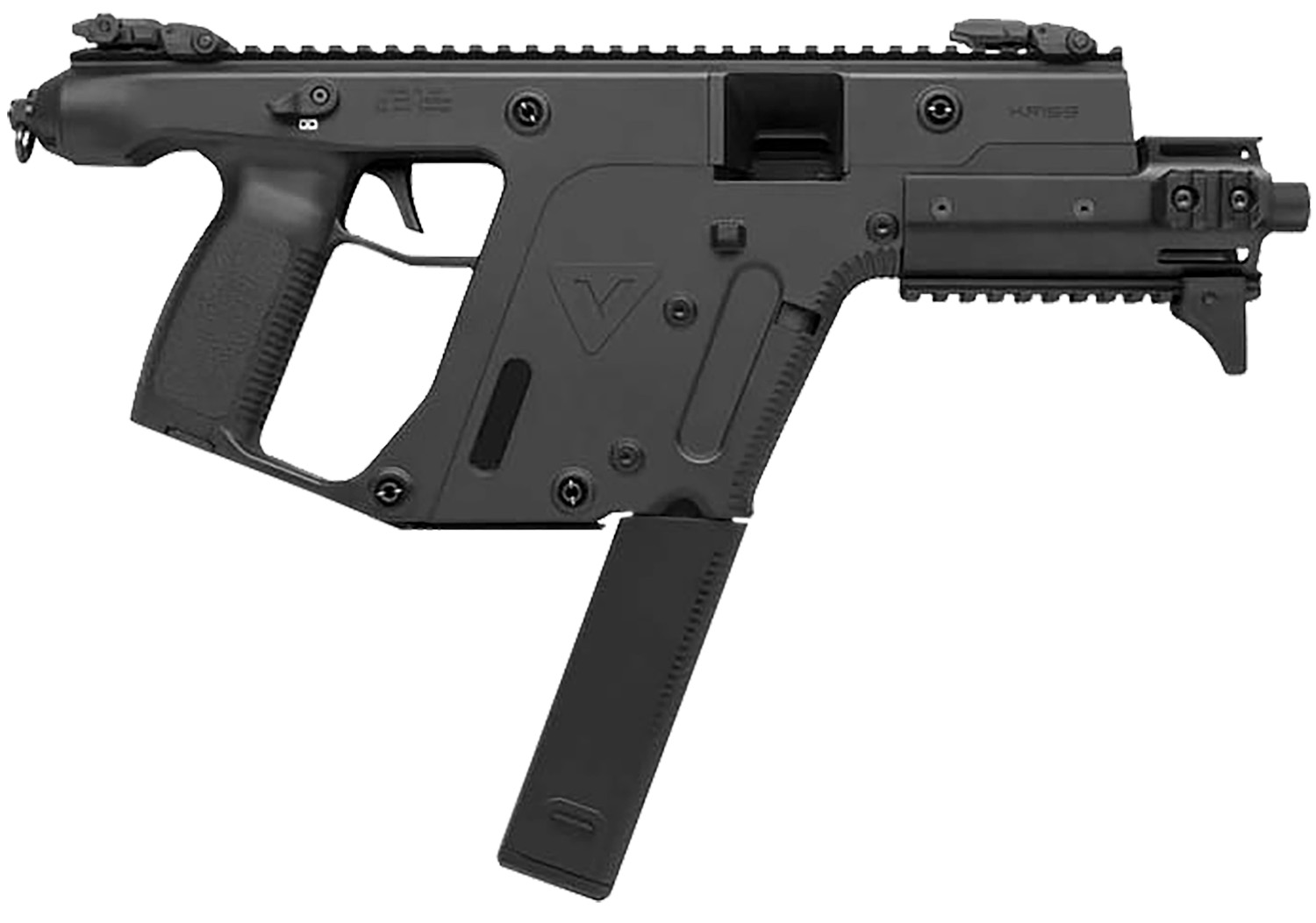 Kriss USA KV90PBL30 Vector Enhanced SDP Gen2 9mm Luger 40+1 6.50" Black Nitride Threaded Barrel, Black Picatinny Rail, MK5M Modular Rail, Black Polymer Grip, Glock Magazine Compatible 3 Kriss USA KV90PBL30 Vector Enhanced SDP Gen2 9mm Luger 40+1 6.50" Black Nitride Threaded Barrel, Black Picatinny Rail, MK5M Modular Rail, Black Polymer Grip, Glock Magazine Compatible