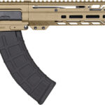 CMMG 86A8E0BCT Dissent MK47 7.62x39mm 30+1 12.50" Black Nitride Threaded Barrel, M-LOK Handguards, Coyote Tan Cerakote Aluminum Picatinny Rail Receiver 1 166914