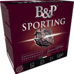 B&p Ammunition 12B1SC85 Sporting Clay 12Gauge 2.75" 1oz 8.5Shot 25 Per Box/10 Case 2 167973
