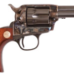 Cimarron CA990 Model P Jr Dual Cylinder 32 H&R Mag/32-20 Win 6 Shot 3.50" Blued Steel Barrel, Blued Cylinder, Color Case Hardened Steel Frame, Wood Grip, Exposed Hammer 1 168596