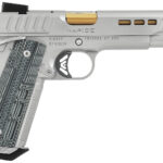 Kimber Mfg.,inc 3000420CA Rapide Dawn (CA) (MA) 9mm 9+1 5" KimPro Silver Front and Rear Serrations Stainless Steel Slide Gray/black Rapide G10 Grip 2 170437