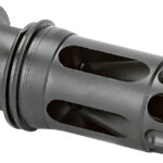 Griffin Armament DLFC22C1228 Dual-Lok Flash Comp 22/5.56 Black QPQ Nitride 17-4 PH Stainless Steel 1/2"x28 Threads 1 171516