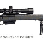 Horizon Firearms RF019C392216C20 Vandal Carbon II 7mm PRC 22" Black Fluted Barrel, Black Drilled & Tapped Receiver, Black Iota EKO X Carbon Fiber Stock 1 173318