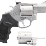 Taurus 2-692029 692 Medium Frame 357 Mag/38 Special +P/9mm 7 Shot 2.50" Matte Stainless Cylinder/Frame/Barrel Transfer Bar Safety 1 174525