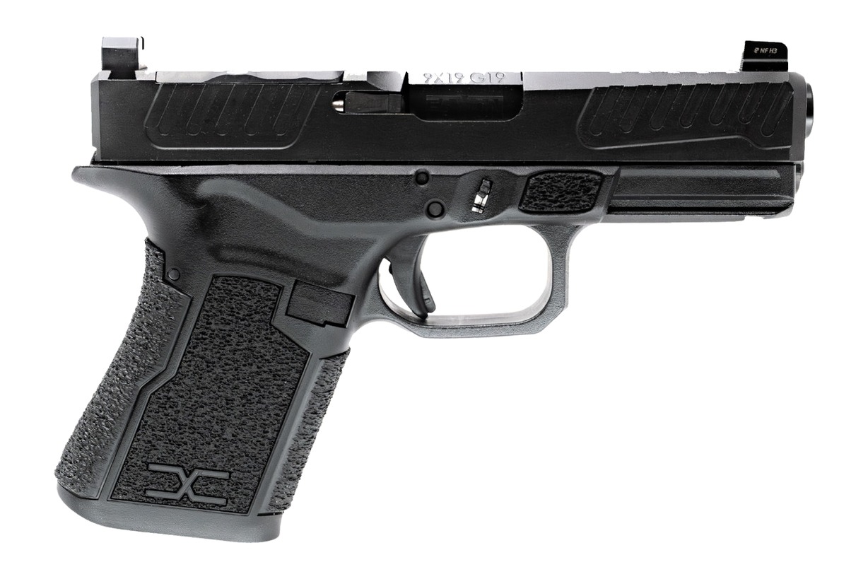 Faxon Firearms FX19D02 FX-19 Duty Gen 2 Compact Frame 9mm Luger Black DLC Stainless Steel Optic Ready/Serrated Slide, Black Polymer Frame w/Picatinny Rail, Black Textured Grip 3 Faxon Firearms FX19D02 FX-19 Duty Gen 2 Compact Frame 9mm Luger Black DLC Stainless Steel Optic Ready/Serrated Slide, Black Polymer Frame w/Picatinny Rail, Black Textured Grip