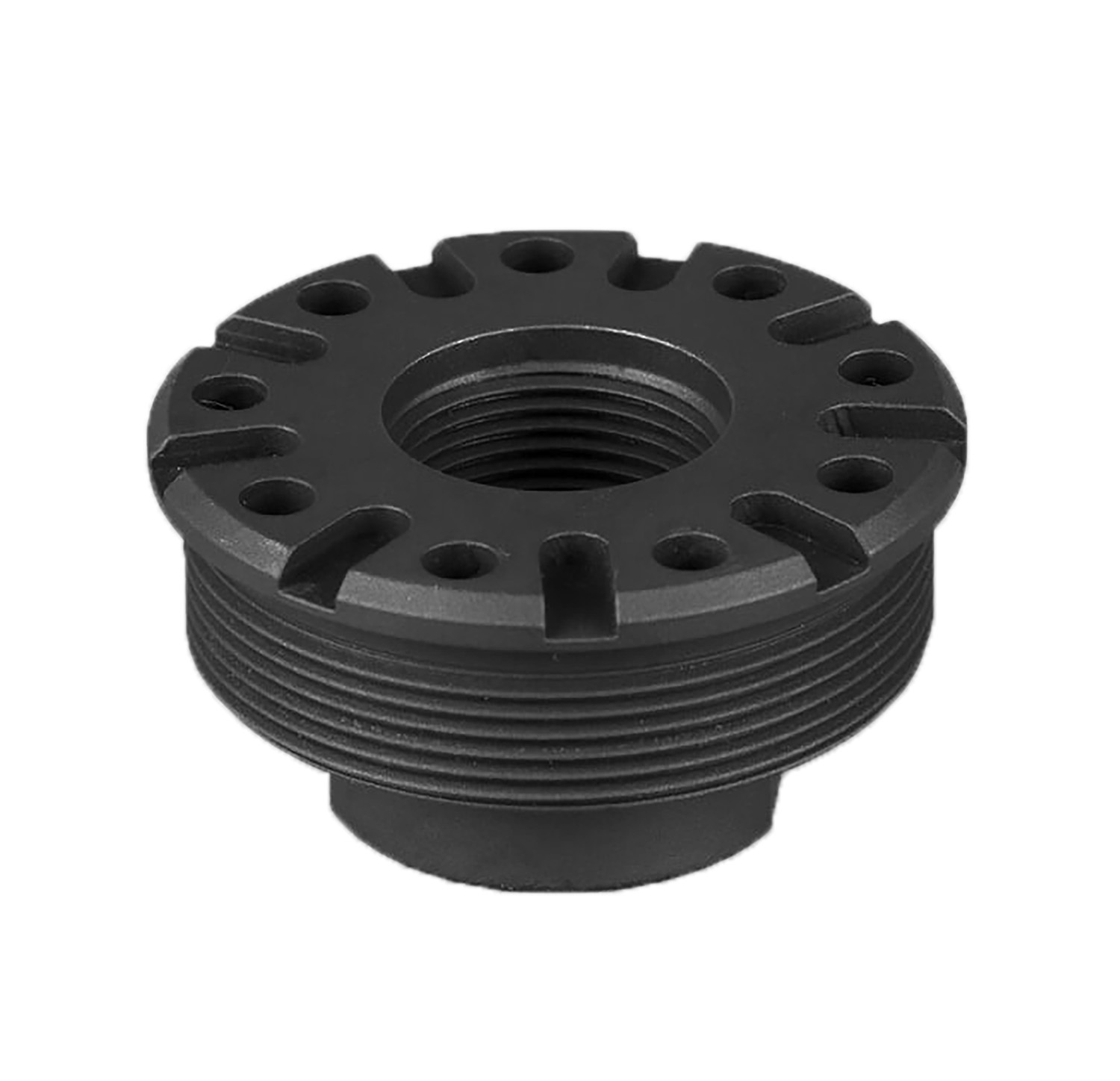 SilencerCo AC2435 Bravo Direct Thread Mount Fits 9/16"x24 Matte Black 3 SilencerCo AC2435 Bravo Direct Thread Mount Fits 9/16"x24 Matte Black
