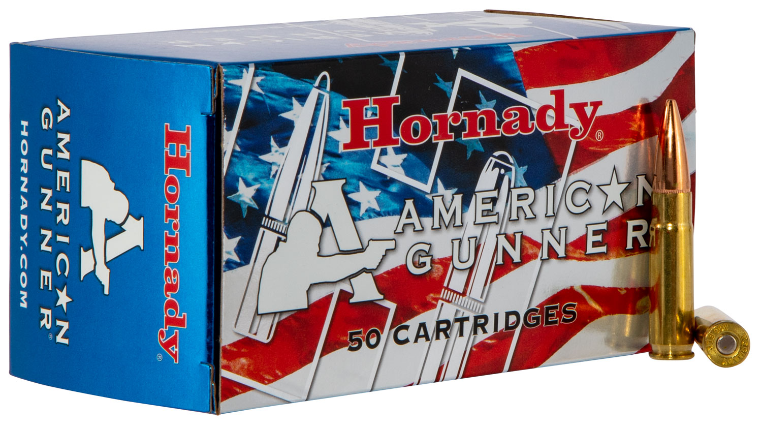 Hornady 80897 American Gunner 300Blackout 125gr Hollow Point 50 Per Box/10 Case 3 Hornady 80897 American Gunner 300Blackout 125gr Hollow Point 50 Per Box/10 Case