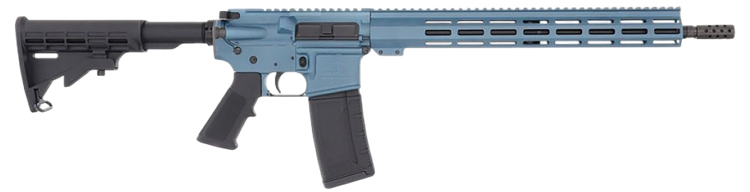 Great Lakes Firearms GL15223BLU AR-15 223 Wylde 30+1 16" Black Nitride Threaded Barrel, Blue Titanium Cerakote Aluminum Receiver w/Picatinny Rail, M-LOK Handguard, Black Polymer Stock, Mil-Spec Grip 3 Great Lakes Firearms GL15223BLU AR-15 223 Wylde 30+1 16" Black Nitride Threaded Barrel, Blue Titanium Cerakote Aluminum Receiver w/Picatinny Rail, M-LOK Handguard, Black Polymer Stock, Mil-Spec Grip