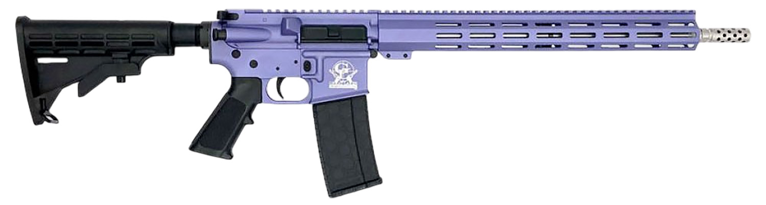 Great Lakes Firearms GL15223SSORC AR-15 223 Wylde 30+1 16" Black Nitride Threaded Barrel, Wild Orchid Cerakote Aluminum Receiver w/Picatinny Rail, M-LOK Handguard, Black Polymer Stock, Mil-Spec Grip 3 Great Lakes Firearms GL15223SSORC AR-15 223 Wylde 30+1 16" Black Nitride Threaded Barrel, Wild Orchid Cerakote Aluminum Receiver w/Picatinny Rail, M-LOK Handguard, Black Polymer Stock, Mil-Spec Grip