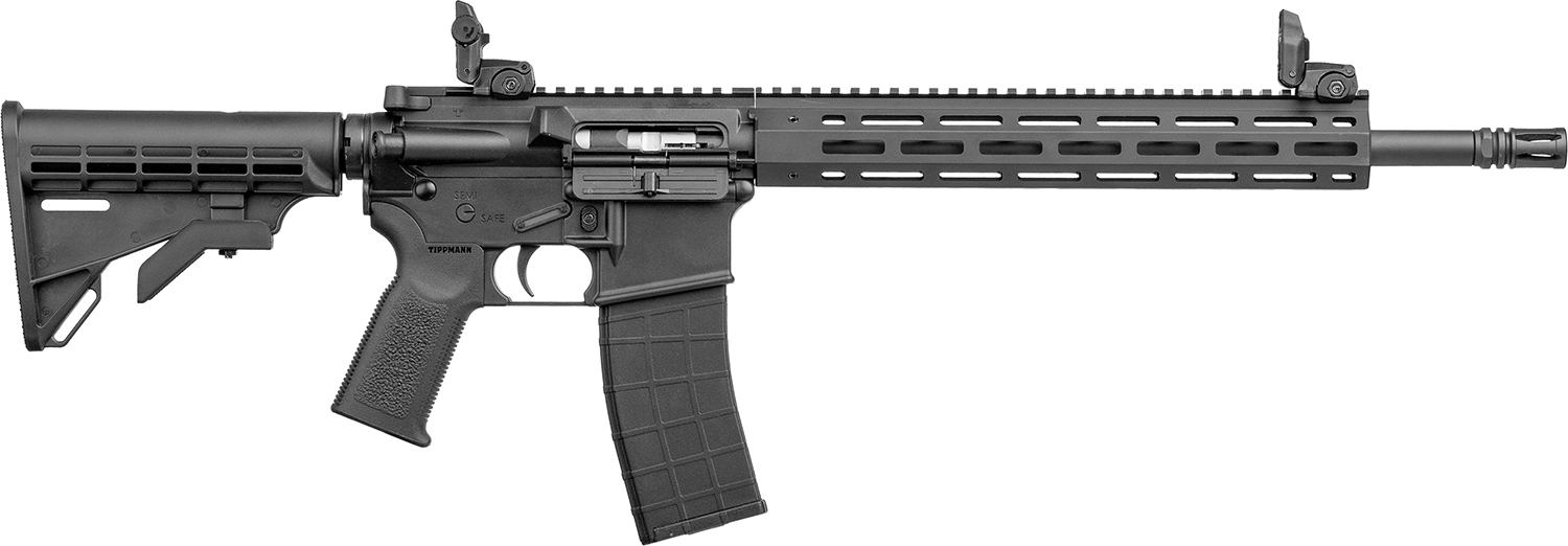Tippmann Arms A101032 M4 Elite MSR 22 LR 25+1 16" Black Parkerized Threaded Barrel, Matte Black Aluminum Receiver w/Picatinny Rail, M-LOK Handguard, Black Adj CAR15 Polymer Stock, Black Gen2 Grip, Rig 3 Tippmann Arms A101032 M4 Elite MSR 22 LR 25+1 16" Black Parkerized Threaded Barrel, Matte Black Aluminum Receiver w/Picatinny Rail, M-LOK Handguard, Black Adj CAR15 Polymer Stock, Black Gen2 Grip, Rig