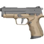 Retay USA RXP22FDEBLKS13TH RXP 22 LR 13+1 4" Threaded Barrel, Black Cerakote Optic Ready/Serrated Slide, Flat Dark Earth Cerakote Polymer Frame w/Accessory Rail, RMR/RMSc Footprint 1 188500
