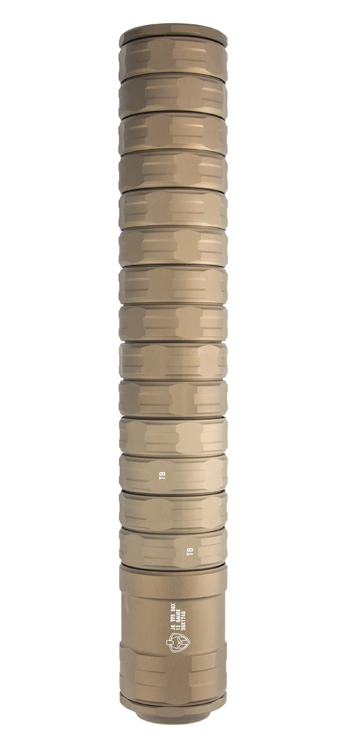 Jk Armament JK195SGX12FDE SGX 195 12Gauge 1.95" Flat Dark Earth Aluminum 3 Jk Armament JK195SGX12FDE SGX 195 12Gauge 1.95" Flat Dark Earth Aluminum