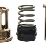 Jk Armament JK155HPM587X28 HUB Piston Mount 45Cal/10mm Fits .578"x28 Aluminum/Stainless Steel Raw 2 189139
