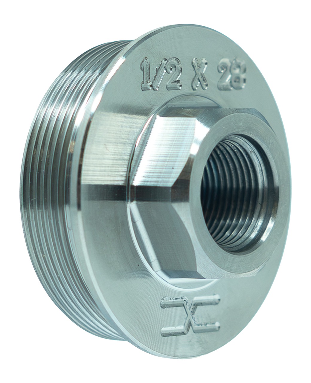 FAXON FFMDSILHUB52802 1/2X28 TTNM DIRCT THREAD 3 FAXON FFMDSILHUB52802 1/2X28 TTNM DIRCT THREAD