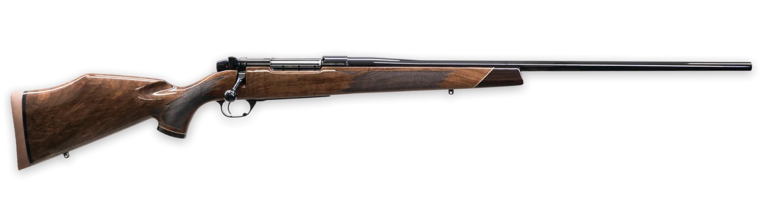Weatherby MDX01N25RWR4O Mark V Deluxe 25 WBY RPM 4+1 24" High Gloss Blued Non-Threaded Barrel, High Gloss Blued Steel Drilled & Tapped Receiver, Gloss Walnut Fixed Stock, Right Hand 3 Weatherby MDX01N25RWR4O Mark V Deluxe 25 WBY RPM 4+1 24" High Gloss Blued Non-Threaded Barrel, High Gloss Blued Steel Drilled & Tapped Receiver, Gloss Walnut Fixed Stock, Right Hand